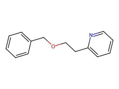 2-(2-(Phenylmethoxy)ethyl)pyridine structure