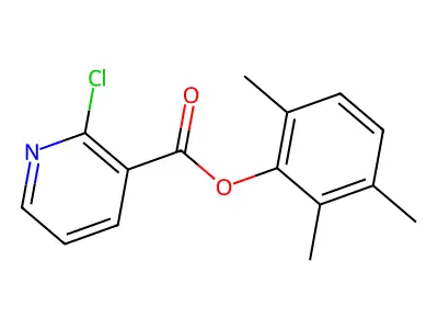 (2,3,6-Trimethylphenyl) 2-chloropyridine-3-carboxylate structure