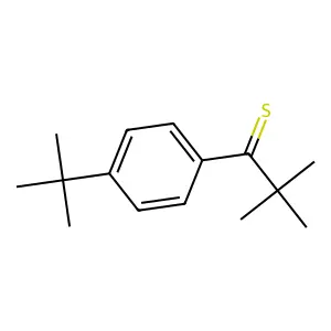 1-Propanethione, 1-(4-(1,1-dimethylethyl)phenyl)-2,2-dimethyl- structure