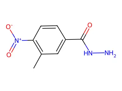 3-Methyl-4-nitrobenzhydrazide structure