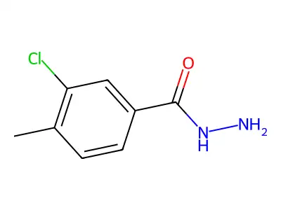 3-Chloro-4-methylbenzohydrazide structure