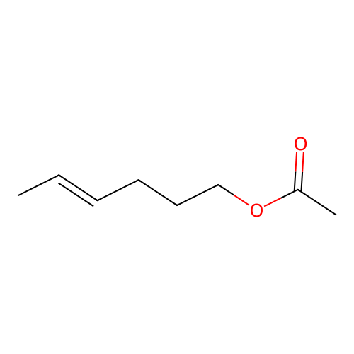 (4E)-4-Hexenyl acetate structure