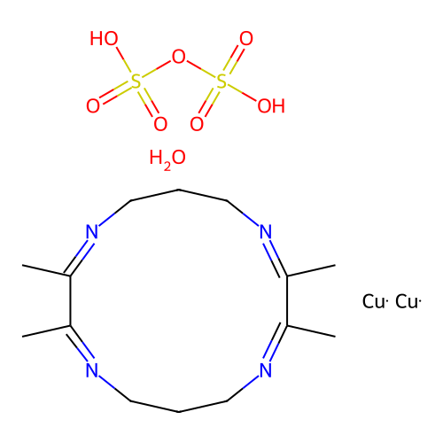 Chemical Compound (C14H28Cu2N4O8S2) structure
