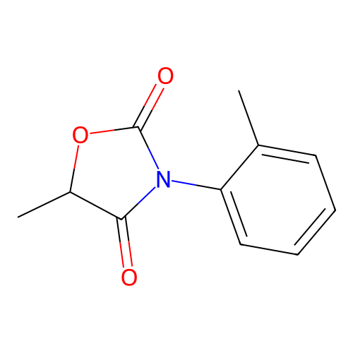 5-Methyl-3-(2-methylphenyl)-1,3-oxazolidine-2,4-dione structure
