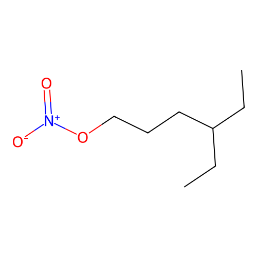 硝酸4-乙基己酯 structure