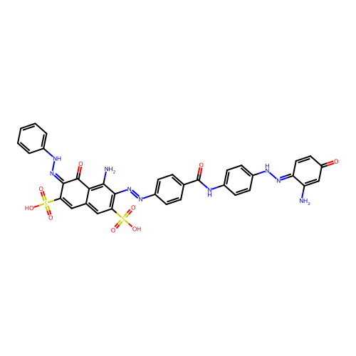 C35H27N9O9S2.xNa structure