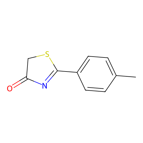 2-(4-Methylphenyl)-4(5H)-thiazolone structure