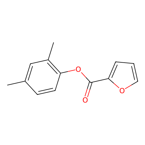 2,4-Dimethylphenyl 2-furoate structure