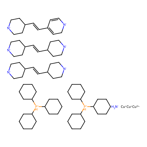 Chemical Compound (C72H126Cu3N7P2-) structure