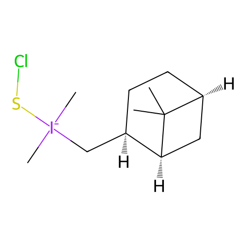 2-((Dimethylchlorosilyl)methyl)-7,7-dimethylnorpinane structure