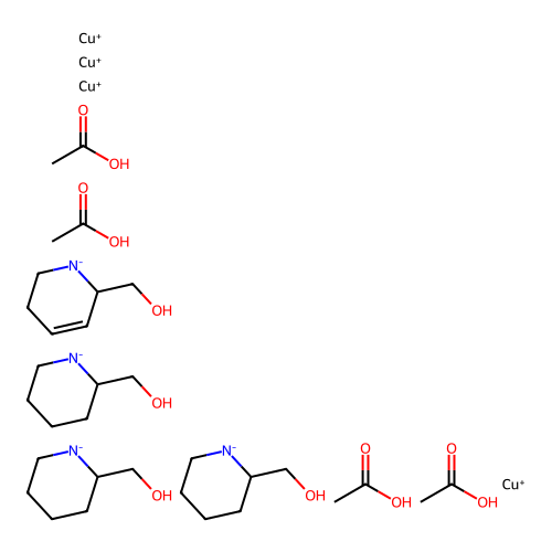 Chemical Compound (C32H62Cu4N4O12) structure