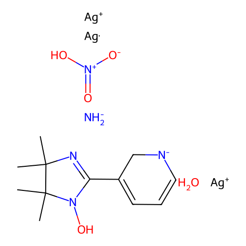 Chemical Compound (C12H23Ag3N5O5) structure