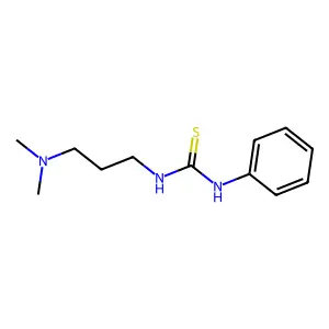 N-(3-(Dimethylamino)propyl)-N'-phenylthiourea structure