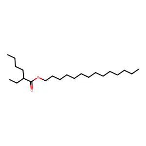 Myristyl Ethylhexanoate structure