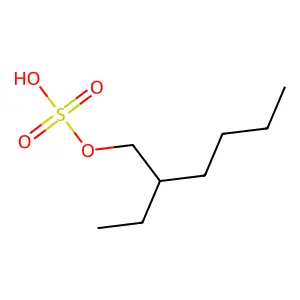 2-乙基己基硫酸氢酯 structure