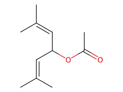 2,5-Heptadien-4-ol, 2,6-dimethyl-, 4-acetate structure