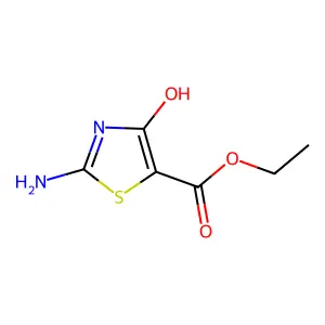 Ethyl 2-amino-4-hydroxythiazole-5-carboxylate structure