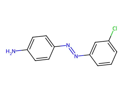 4-[(3-Chlorophenyl)diazenyl]aniline structure