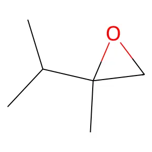 2-Isopropyl-2-methyloxirane structure