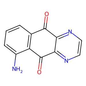 6-Aminobenzo(g)quinoxaline-5,10-dione structure
