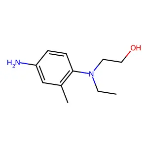 2-[4-Amino(ethyl)-2-methylanilino]-1-ethanol structure