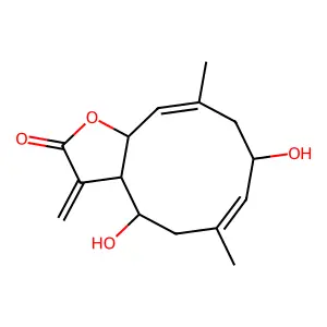 2-Hydroxyeupatolide structure