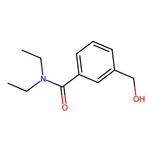 N,N-Diethyl-3-hydroxymethylbenzamide structure