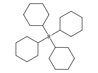 Tetracyclohexylboranuide structure