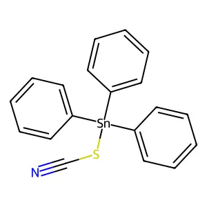 Stannane, triphenylthiocyanato- structure