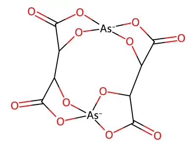 Chemical Compound (C8H4As2O12-2) structure