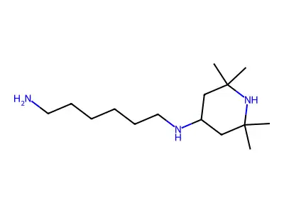 N-(2,2,6,6-Tetramethylpiperidin-4-yl)hexane-1,6-diamine structure