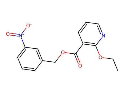 (3-Nitrophenyl)methyl 2-ethoxypyridine-3-carboxylate structure