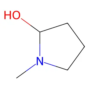 1-Methylpyrrolidin-2-ol structure