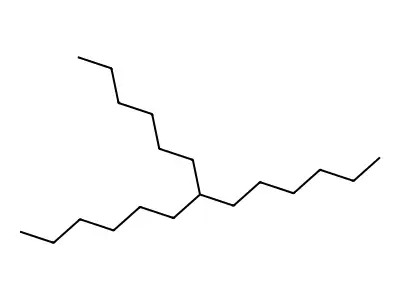 7-Hexyltridecane structure
