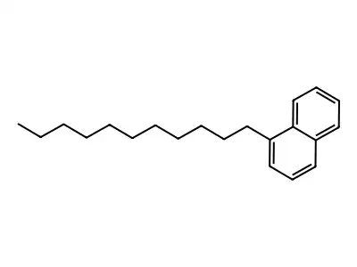 Naphthalene, undecyl- structure