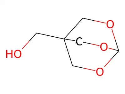 2,6,7-Trioxabicyclo(2.2.2)octane-4-methanol structure