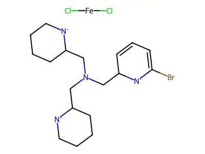 Chemical Compound (C18H28BrCl2FeN4-3) structure