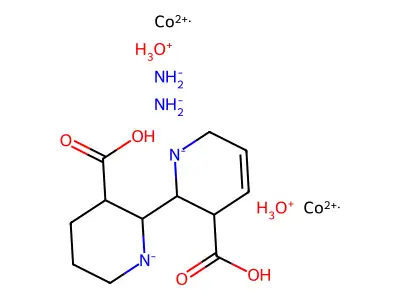 Chemical Compound (C12H26Co2N4O6+2) structure