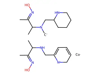 Chemical Compound (C21H38CoN6O2-2) structure
