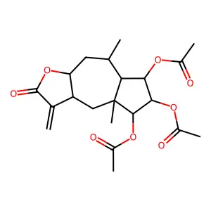Acetylhymenograndin structure