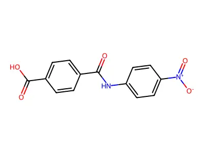 4-[(4-nitrophenyl)carbamoyl]benzoic Acid structure