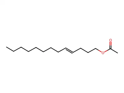 4-Tridecen-1-yl acetate, (4E)- structure