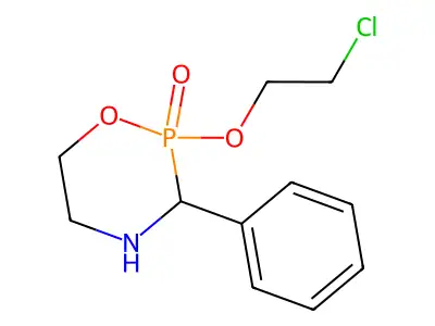 2-(2-Chloroethoxy)-3-phenyl-1,4,2lambda5-oxazaphosphinane 2-oxide structure
