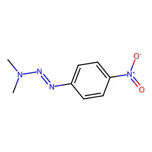 3,3-Dimethyl-1-(4-nitrophenyl)-1-triazene structure