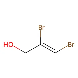 2,3-Dibromo-2-propen-1-ol structure