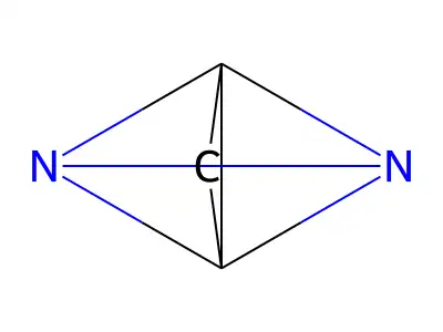 2,3-Diazatetracyclo[2.1.0.0~1,3~.0~2,4~]pentane structure