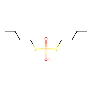 Phosphorodithioic acid, S,S-dibutyl ester structure