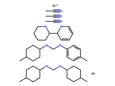 Chemical Compound (C46H73N9Rh2-3) structure