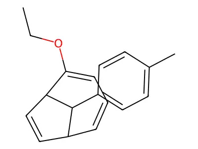 2-Ethoxy-9-(4-methylphenyl)bicyclo[4.2.1]nona-2,4,7-triene structure