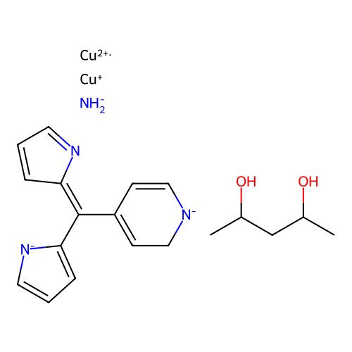Chemical Compound (C19H25Cu2N4O2) structure